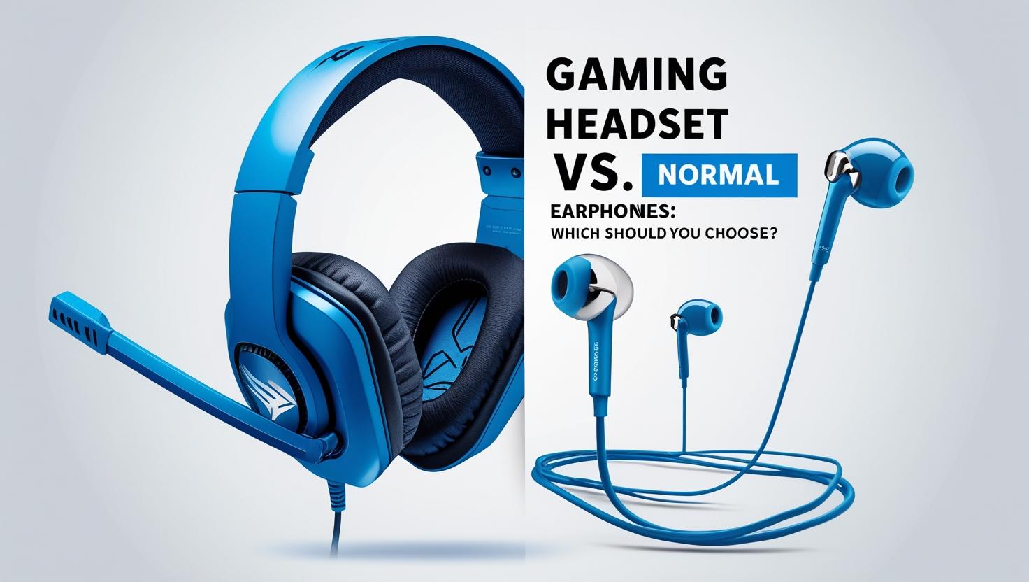 Gaming Headset Ya Normal Earphones – Konsa Behtar Hai? | Gaming Sound Guide 2025