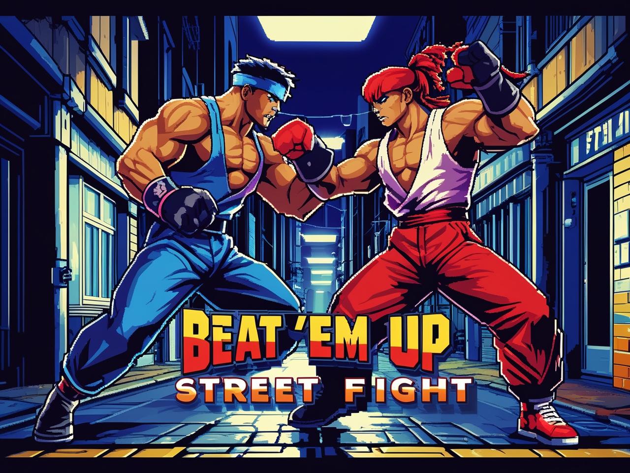 Beat Em Up Street fight 2D