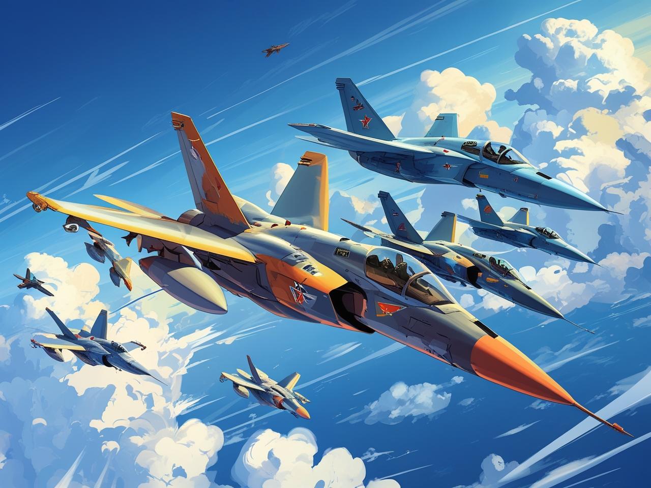 Falcon Dogfight