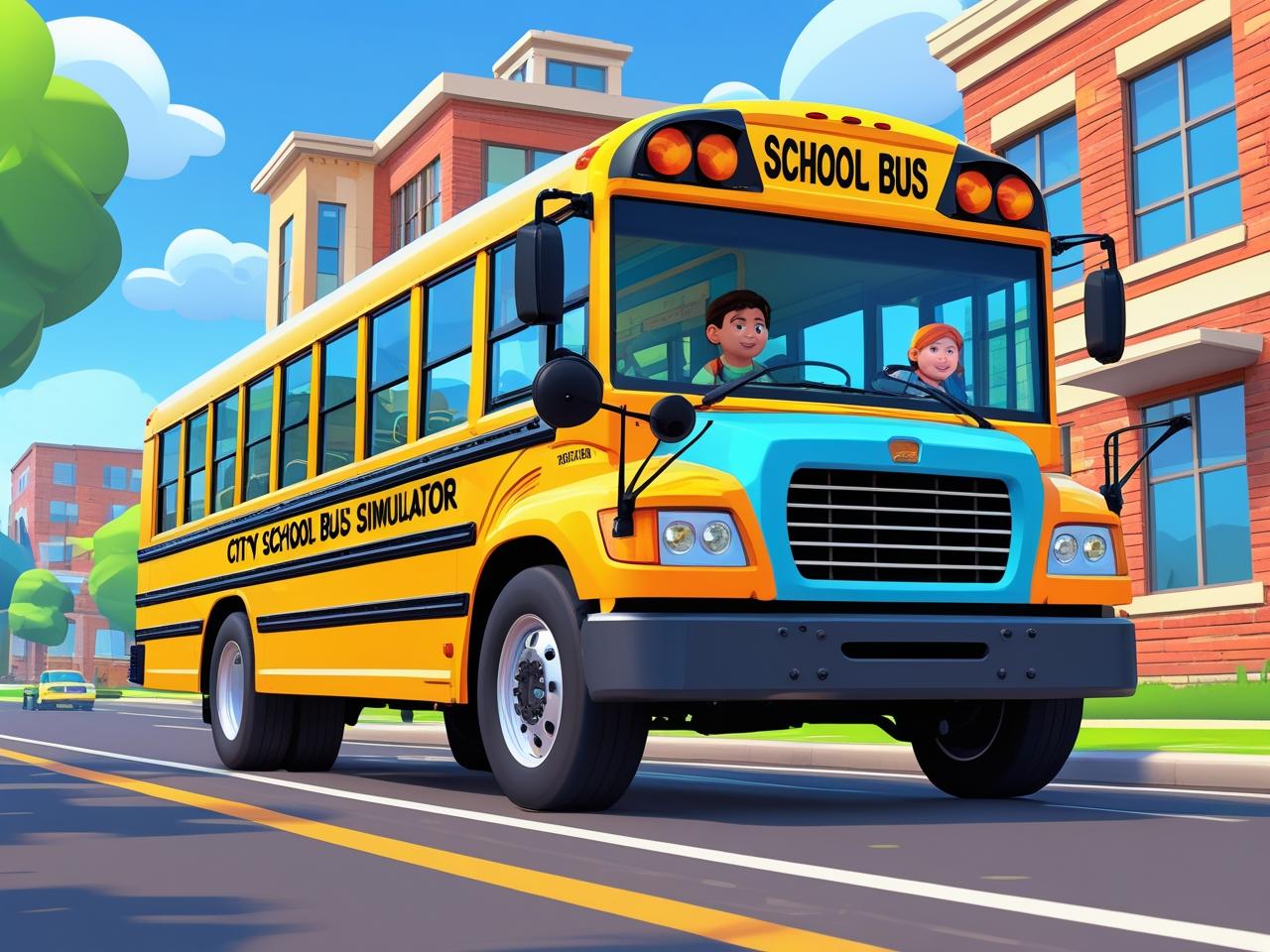City School Bus Driver Simulator