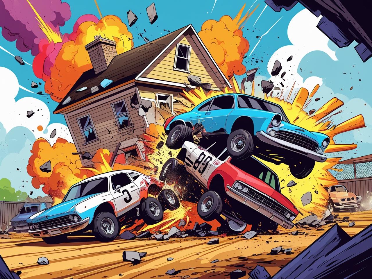 House Demolition Car