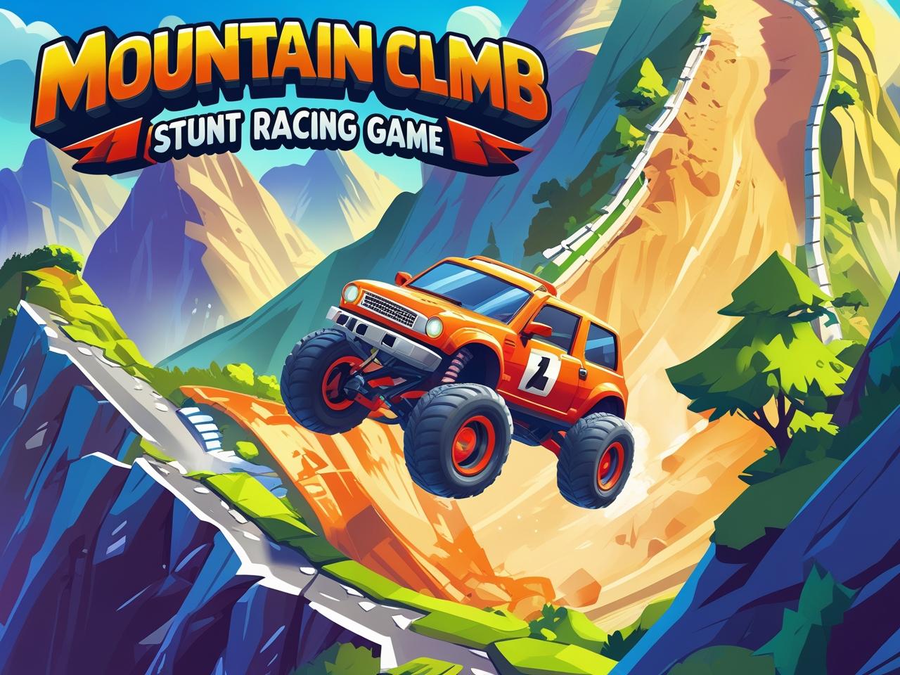 Mountain Climb: Stunt Racing Game